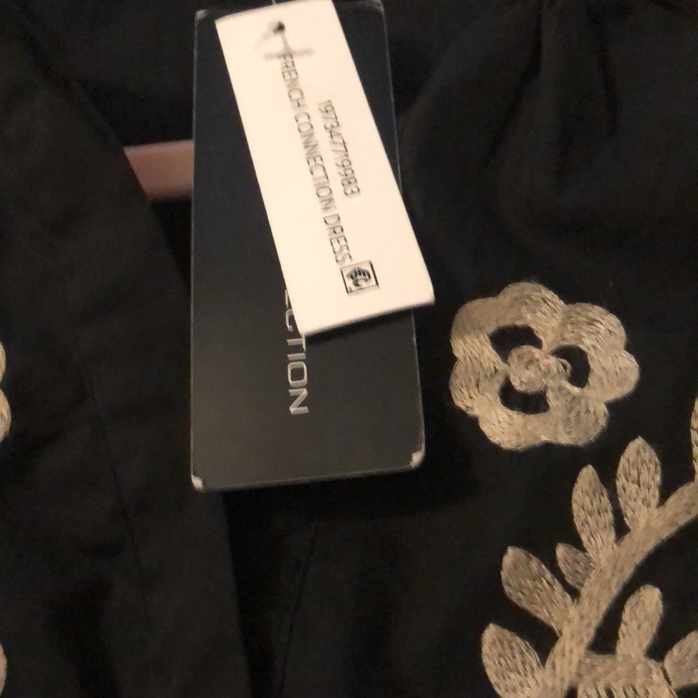 NWT French Connection Ladies Embroidered MIDI Dress - Picture 9 of 9